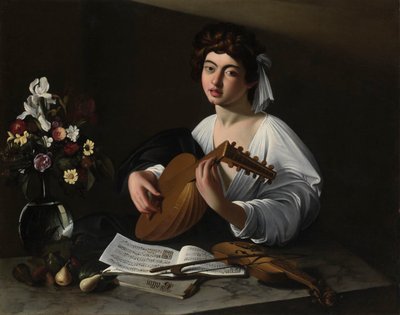 Apollo suonatore di liuto da Michelangelo Merisi Caravaggio